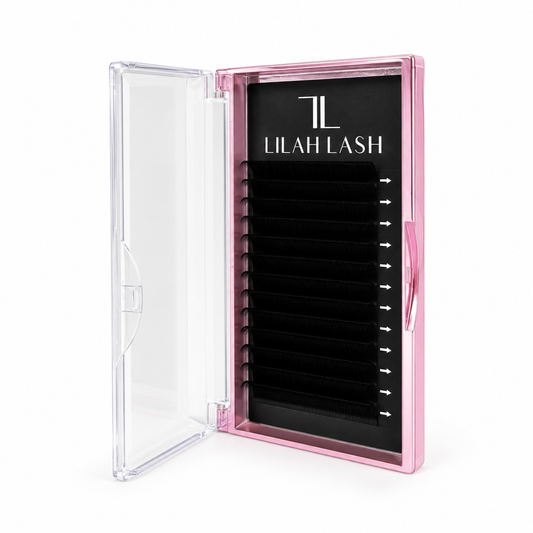 Classic Single-Length Lash Trays on white background